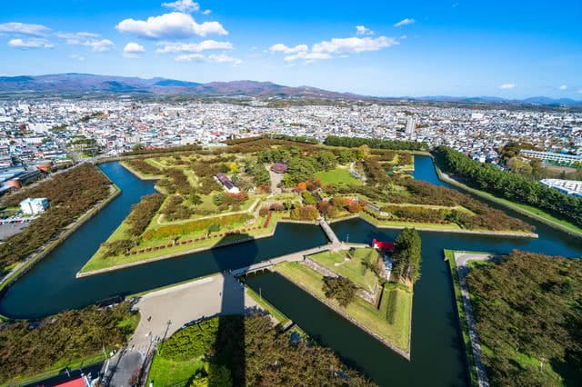 Historical Sites and Untouched Nature at Goryokaku and Mt. Esan