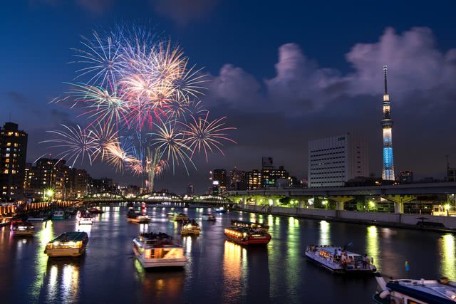 The Sumida River Fireworks Festival - Lighting Up Tokyo Since 1733!