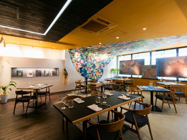 北陆食材与自然葡萄酒的完美结合。以创新法式料理升华