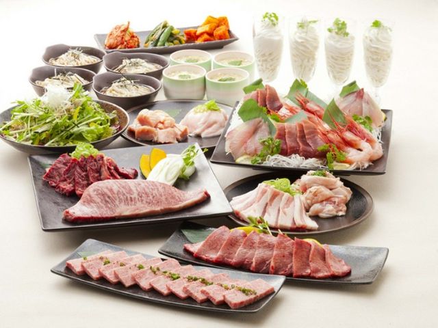 美味的燒肉和多樣化的菜單盡情享用，價格合理