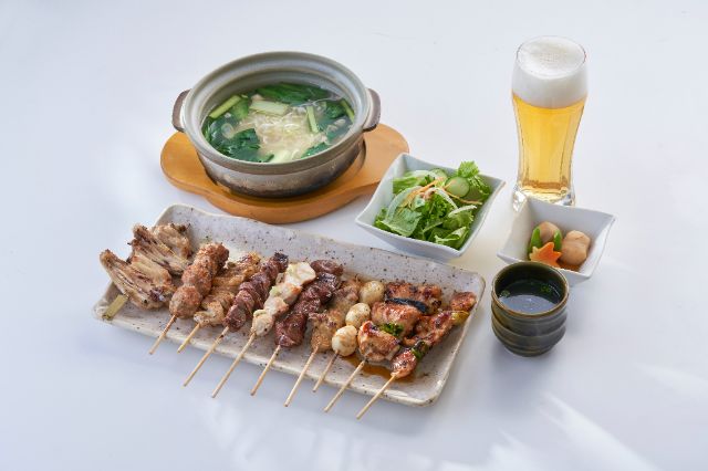 Torishige "Yakitori Set" - 7,500 JPY