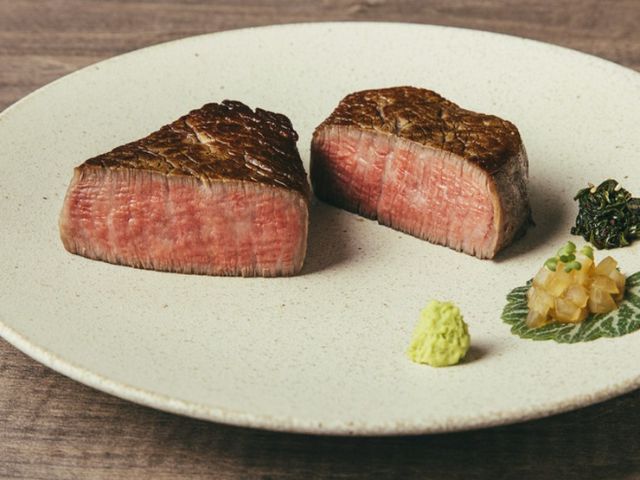 Indulge in the highest grade of black Wagyu beef in a luxurious and extraordinary setting