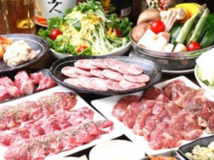 4.炭火de成吉思汗羊肉　Shimadaya