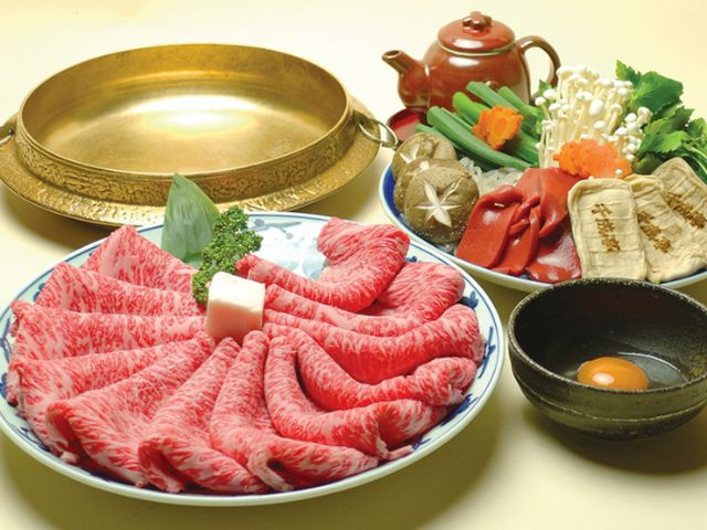 Omi beef raised on their own farm is offered in a variety of menus.
