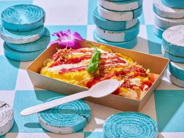 開放式的露台上盡情享受南國風情