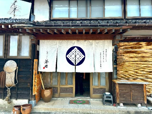 佐渡うどん蒼圍で午餐