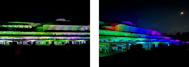 北澤浮游選礦場跡 燈光照明