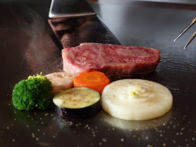 Enjoying Kobe beef that surpasses even the best, a premium moment