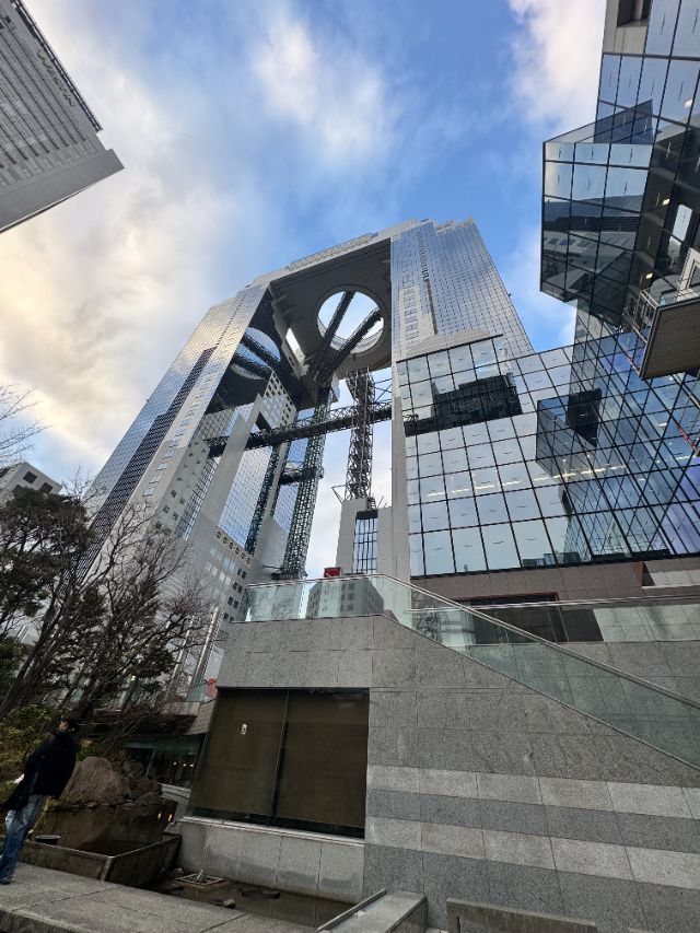  經典景觀：梅田藍天大廈與空中庭園