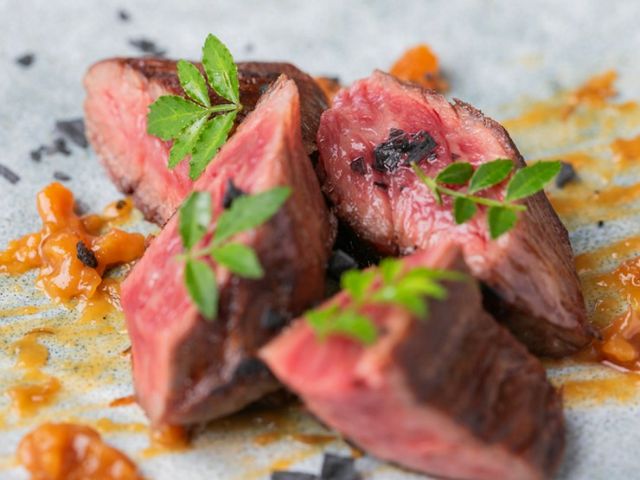 Restaurants in Fukuoka serving exquisite Wagyu steak, ideal for dates and anniversaries
