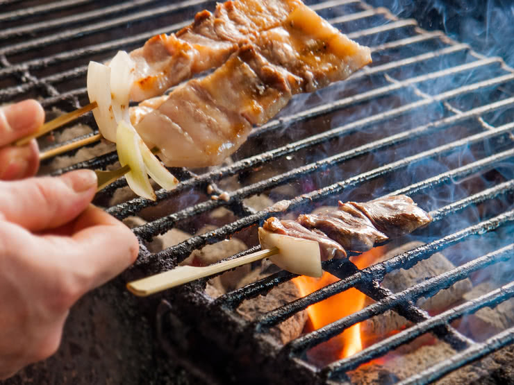 5.雞肉串 關東煮 然