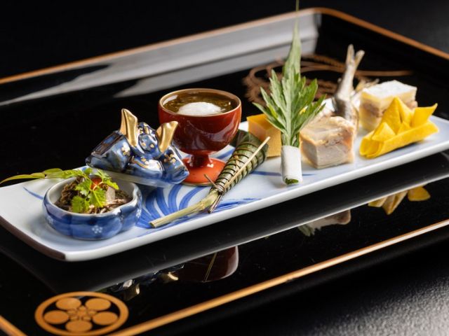 1882年創業。歷史悠久的建築中品嚐傳統的日本料理