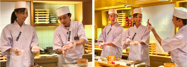 浅草新开业的[寿司握制体验 浅草道场 Asakusa sushi making studio by Tsukiji Tamasushi]！由创业百年的著名寿司店[築地玉寿司]打造的新业态