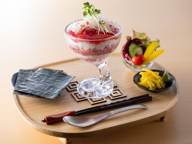 Enjoy a menu dedicated to tuna in a calming Japanese-style space