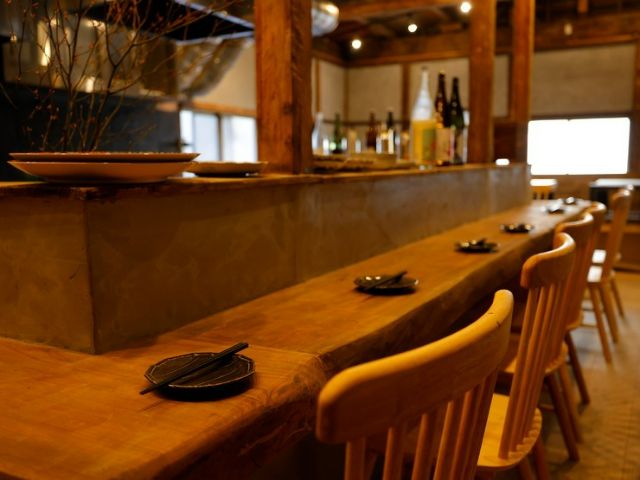 Enjoy local ingredients from Ishinomaki, Miyagi Prefecture in a renovated traditional Japanese space.