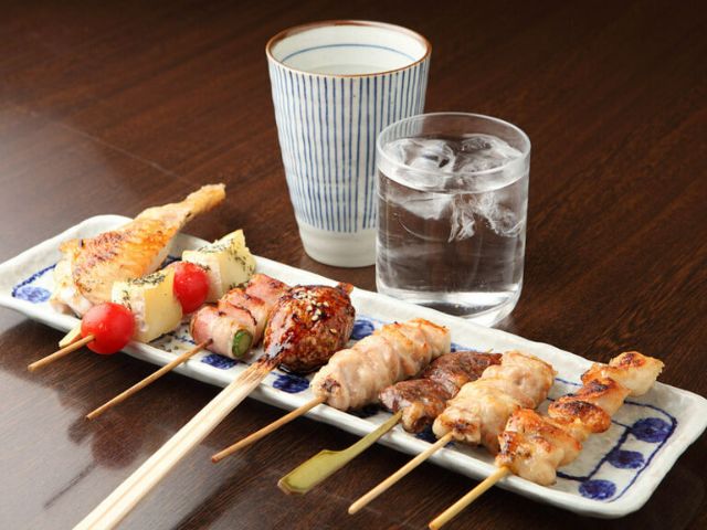 Relax with Mikawa jidori skewers - A special dining experience at our restaurant