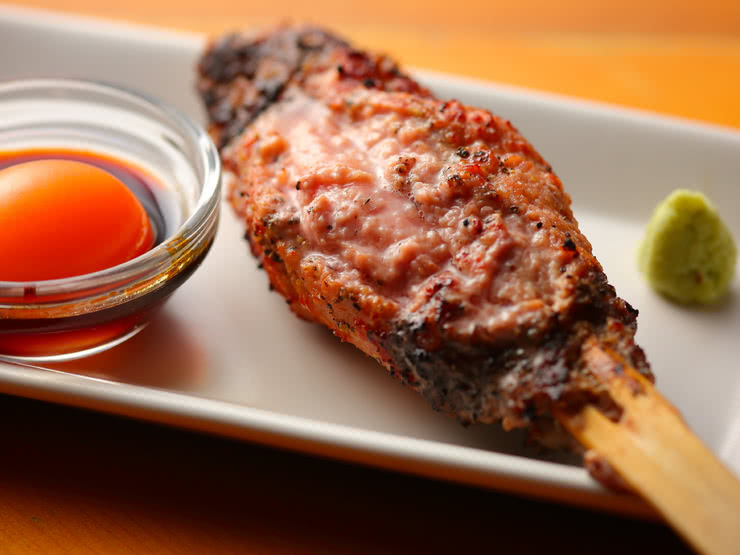 9.心齋橋 金肉丸和3倍雞串燒 串琢