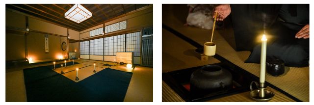 為了這一天點亮燈光！在夜晚的「六華苑」，松尾流款待的夜晚茶會體驗｜三重・桑名