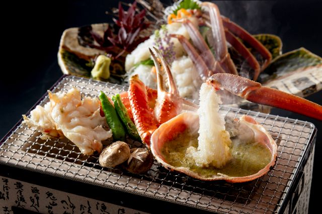 Dinner featuring high-end kaiseki cuisine