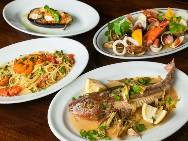 食材也可以選擇的海鮮專門義大利餐廳