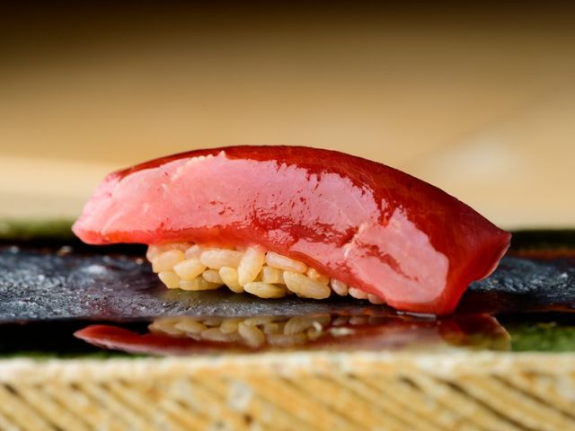 Aged sushi and seasonal small dishes paired with carefully selected local sake and wine.