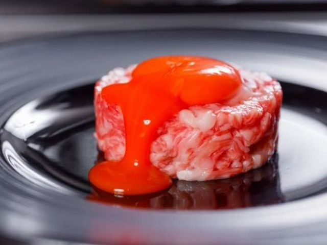 北海道產的和牛燒肉專門店享受的套餐料理