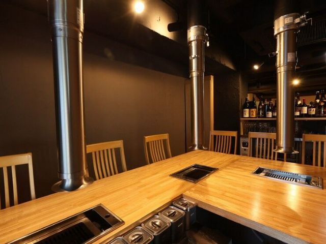 홋카이도산 식재료로 그린, 구이육×가이훼 요리