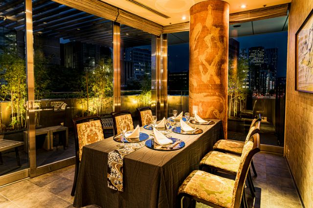 Traditional and innovative Japanese cuisine in a sophisticated adult space.