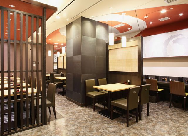 A satisfying eel restaurant with "7 commitments"
