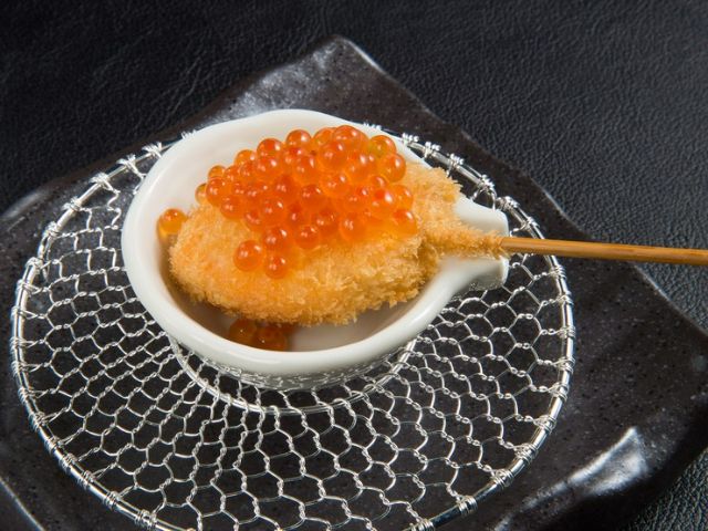 The delivered freshly fried sensation, a moment of bliss.