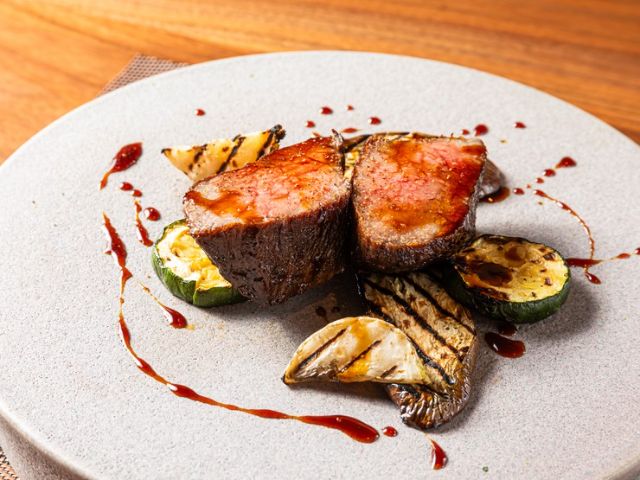 開放感的空間中，盡情享受廚師的感性閃耀的義大利料理