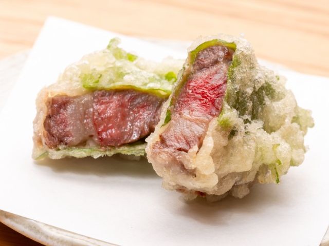 세토내해의 엄선된 소재를 하나하나, 본격 텐푸라를 히로시마에서 맛보다