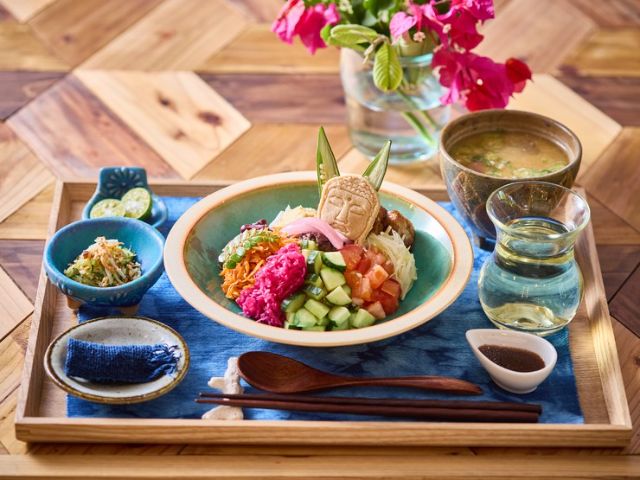 A vegan cafe that is a must-visit for those who want to be healed by nature.