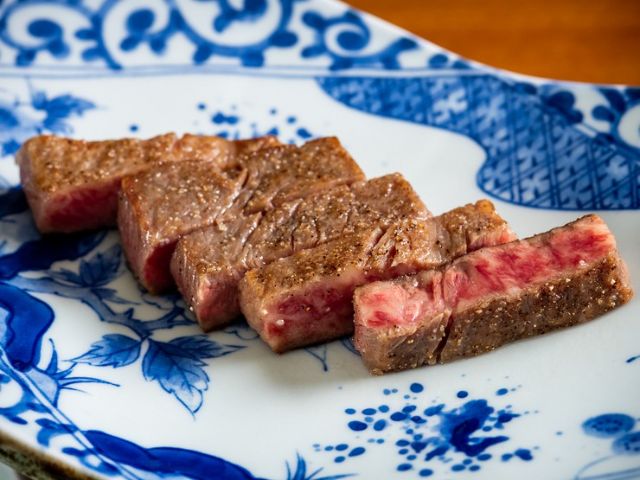 2. TeppanYaki KOBE Beef Steak EBISU84