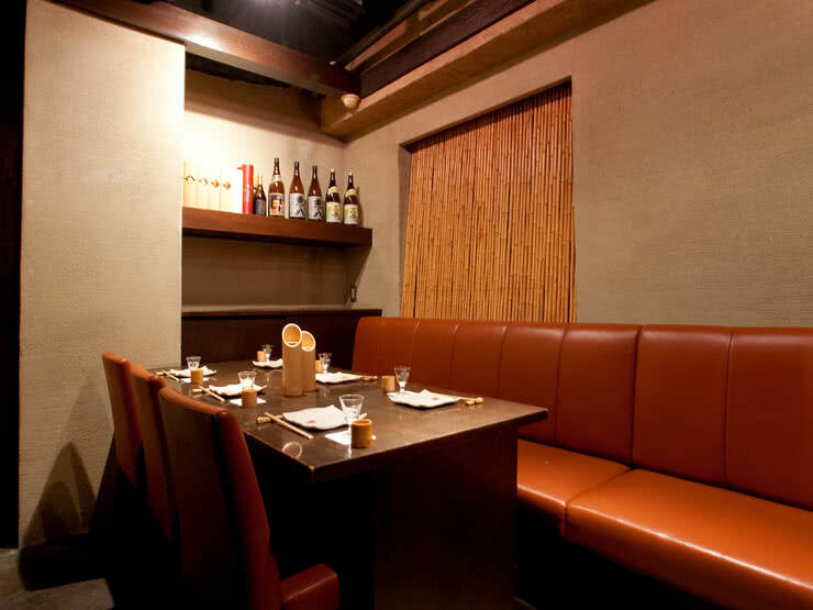 11.個室和會席＆燒酒Dining　銀座　竹之庵　本店