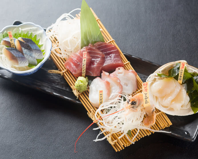 2.日本酒 馬×雞×魚 和BARU魁（和食整體）