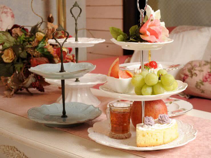 品味京都時尚裝潢的餐廳。