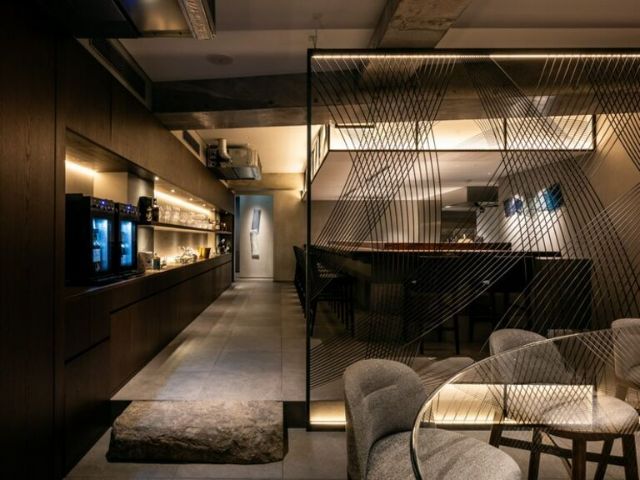 A restaurant where one can enjoy Japanese flavors and wine around Tokyo Tower.