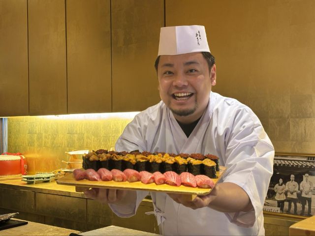 尽情享用高级寿司。在新宿“有乐町  柿田(KAKIDA)”享受全包式的主厨推荐套餐