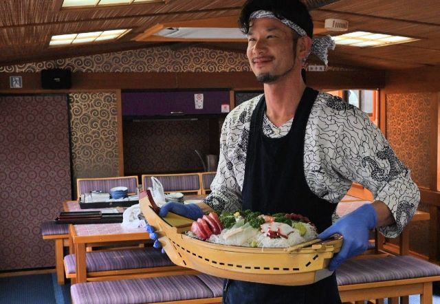 Cruise Tokyo on a Traditional Yakatabune Party Boat