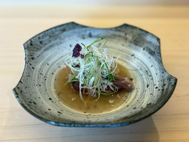 Seared bonito from Kesennuma