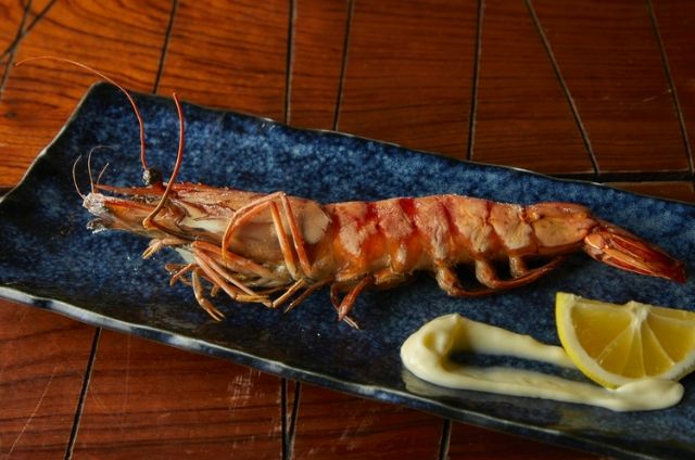 Robata Specialty: Grilled Giant Prawns