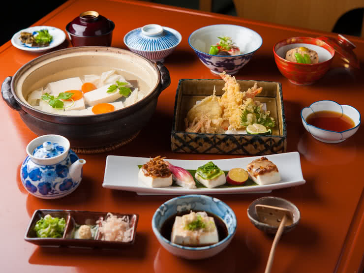 1.豆腐大阪料理　NORITAKE大阪喜來登都飯店（大阪上本町 / 日本料理・懷石）