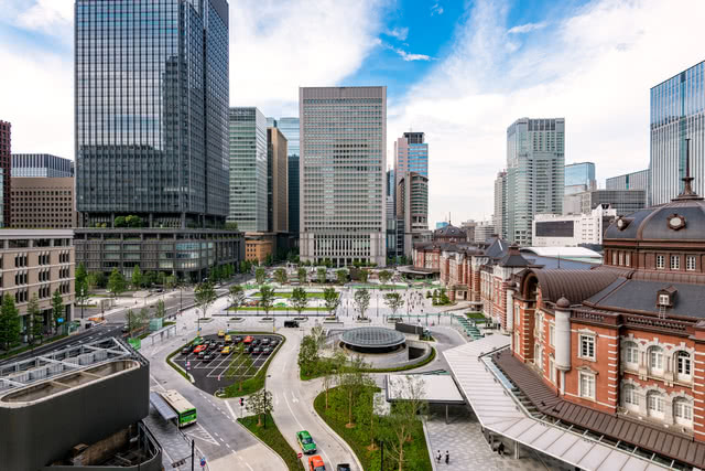 從新橋前往東京