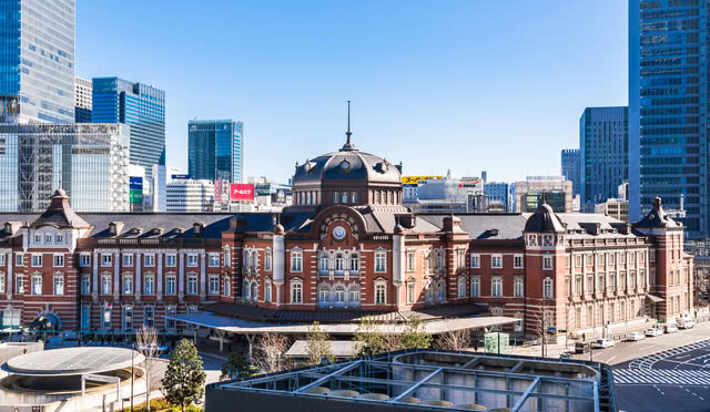 眺望東京車站丸之內車站大樓（所需時間:約1小時）