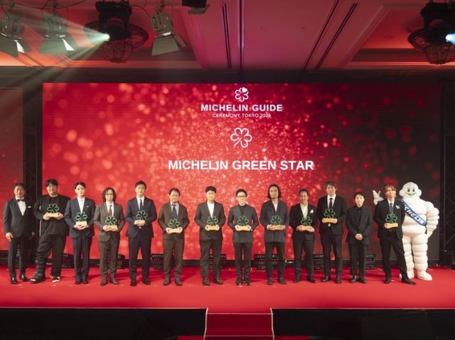 There are 13 restaurants awarded with the Michelin Green Star