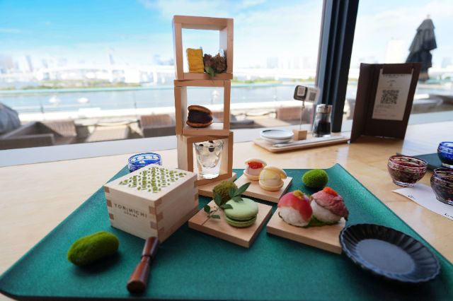 【台场海景下午茶提案】YORIMICHI Odaiba｜在AQUA CITY六楼，独揽东京湾的日式甜点时光