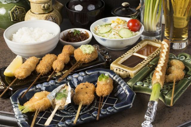 Recommended Restaurants in the Area | Kushi no Bou Kyoto Station Restaurant