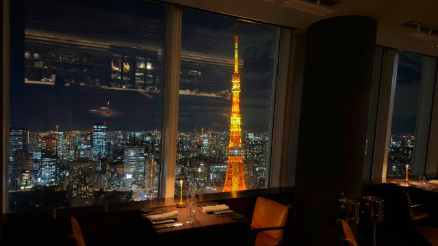 【東京夜景約會必訪餐廳】XEX ATAGO GREEN HILLS｜能看到東京鐵塔的高空浪漫晚餐，紀念日首選餐廳