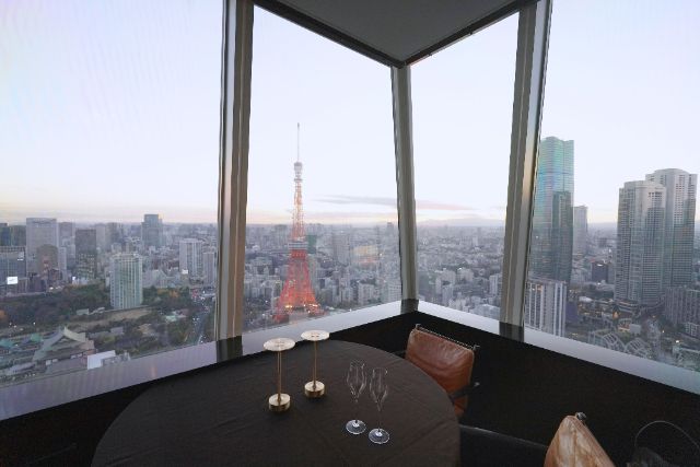 【東京夜景約會必訪餐廳】XEX ATAGO GREEN HILLS｜能看到東京鐵塔的高空浪漫晚餐，紀念日首選餐廳
